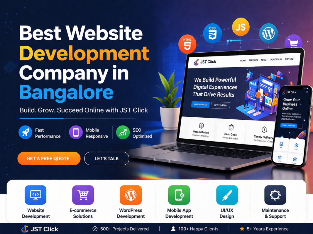 best website development company in Bangalore