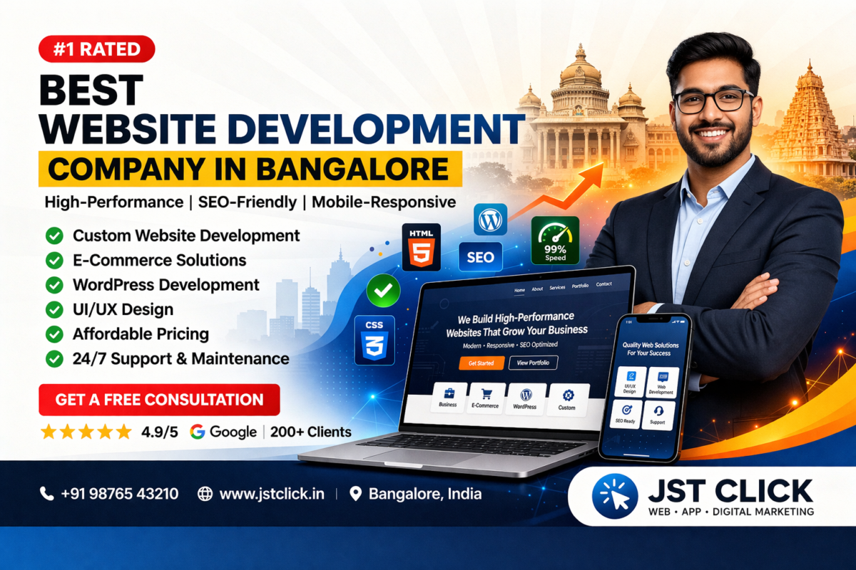 best website development company in Bangalore